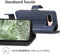 imoshion Google Pixel 8a - Luxe Bookcase - Ruimte voor 3 pasjes - Donkerblauw