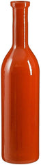 Mica Decorations Vaas Rioja - 18x18x75 cm - Glas - Oranje