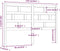 vidaXL - Hoofdbord - 126x4x100 cm - massief grenenhout - zwart