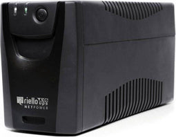 Riello Net Power 600 - UPS - 0,6 kVA 360 W - Zwart