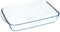 PYREX 240B000/6146 - Rechthoekige glazen schaal 41x27cm - Antikras en anti-vlekglas