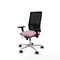 Piqueras y Crespo 3D086N0 - Bureaustoel - Verstelbare hoogte met armleuning - Roze
