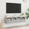 vidaXL - Tv-wandmeubels - 2 - st - 60x30x30 - cm - bewerkt - hout - betongrijs