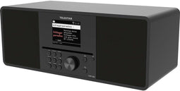 Telestar TOP 300 - Internetradio met CD-speler - DAB+ VHF USB WiFi Bluetooth - Zwart