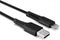 LINDY USB-kabel USB 2.0 Apple Lightning stekker, USB-A stekker 1.00 m Zwart 31320