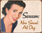 Metalen Retro Bord Sarcasm