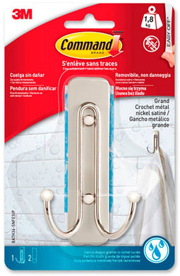 3M Haak voor ophanging - Max. gewicht 1,8 kg - Zilverkleurig Metaal