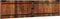 vidaXL - Hoofdbord - 200 - cm - massief - gerecycled - hout - meerkleurig