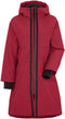 Didriksons AINO - Gewatteerde parka - Ademend - Ruby rood (2022)