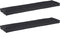 vidaXL - Ligbed - Kussens - voor - Bank - 2 - stuks - Zwart - 180x40x8 - cm - Oxford - Stof