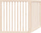 vidaXL - Hondenhek - inklapbaar - 2 - panelen - 160 - cm - populierenhout