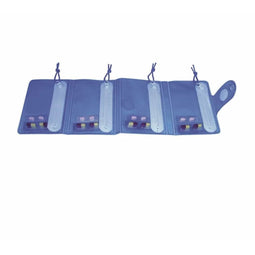 Able2 Piltasje - Piltasje met 4 vakken - Ritssluiting - L 42 x B 12,5 cm
