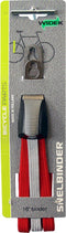 Widek triobinder zilver/rood 16 inch