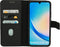 Mobiparts - Galaxy A34 (2023) 5G - Leather 2 in 1 Wallet Case met uitneembare backcover - Zwart
