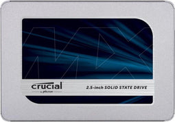 Crucial MX500 - Interne SSD - 500 GB - 560 MB/s leessnelheid - 510 MB/s schrijfsnelheid