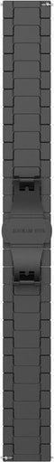 Just in Case Samsung Galaxy Watch Active 2 - Metalen Watchband - RVS schakelarmband - zwart
