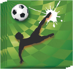 Goal voetbal Servetten - 20 Stuks
