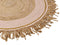 GODEKLI - Laagpolig vloerkleed - Beige - ø 140 cm - Jute