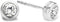 TI SENTO Dames Oorbellen - 925 zilver - Zirconia wit - 7597ZI