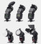 Godox S-R1 Round Head Magnetic Modifier Adapter