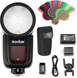 Godox V1F Speedlite - Round Head TTL - 2.4G Wireless - HSS