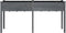 vidaXL - Plantenbak - met - voering - 161x45x76 - cm - massief - vurenhout - grijs