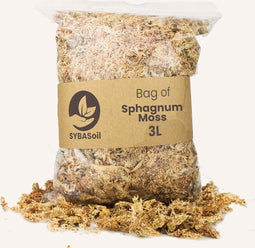 Goed & Groen - Sphagnum mos 3L - Exclusieve Kwaliteit Potgrond - Planten - Voeding - Mest - Plant