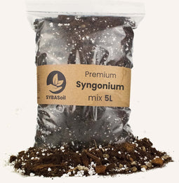 Goed & Groen - Syngonium mix 5L - Exclusieve Kwaliteit Potgrond - Planten - Voeding - Mest - Plant