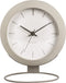 Table clock Nirvana Globe warm grey