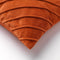 Dutch Decor PACO - Sierkussen velvet 40x60 cm Potters Clay - oranje - Inclusief binnenkussen
