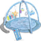 Gofun Babygym - Speelmat voor Baby's - Muzikaal Speelkleed - Kraamcadeau - Activiteitenkleed - Babyspeelgoed - Interactief - Leerzaam - 105 x 52 cm - Blauw
