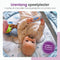 Gofun Babygym - Speelmat voor Baby's - Muzikaal Speelkleed - Kraamcadeau - Activiteitenkleed - Babyspeelgoed - Interactief - Leerzaam - 105 x 52 cm - Blauw