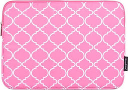 Laptophoes 13 Inch GV – Geschikt voor o.a Macbook Pro 13 Inch 2009-2012 & Macbook Air 2008-2017 – Laptop Sleeve – Koninklijk Roze