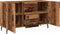vidaXL - Dressoir - 100x36x60 - cm - bewerkt - hout - oud - houtkleurig
