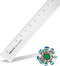 Aristo liniaal - lengte 15cm - mm/cm schaalverdeling - glashelder plexiglas - AR-1431