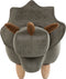 TRICERATOPS - Hocker - Donkergroen - Polyester