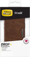 Otterbox Strada - Flip Cover - Kaarthouder - Bruin - iPhone 12/12 Pro