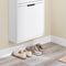 SoBuy FSR204-W - Schoenenkast - Ultradun 19 cm diep - Wit