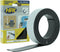 HPX magneettape - zelfklevend - 25 mm x 2 m - zwart