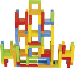 Goki Balans- en Stapelspel met Houten Stoelen