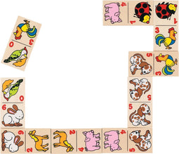Goki Domino Dieren, 28 Stenen