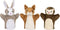Goki Hand puppets 1 stuk, squirrel, rabbit of hedgehog