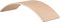 Goki Houten Balansbord Halve Maan Naturel, 82cm