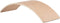 Goki Houten Balansbord Halve Maan Naturel, 82cm