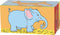 Goki Houten Blokpuzzel Dieren, 2st.