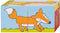 Goki Houten Blokpuzzel Dieren, 2st.
