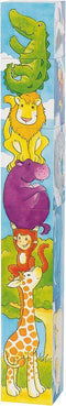 Goki Houten Blokpuzzel Safari, 5st.