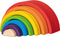 Goki Houten Bouwblokken Regenboog, 5dlg.