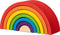 Goki Houten Bouwblokken Regenboog, 5dlg.