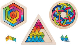 Goki Houten Breinbreker Puzzel, per stuk